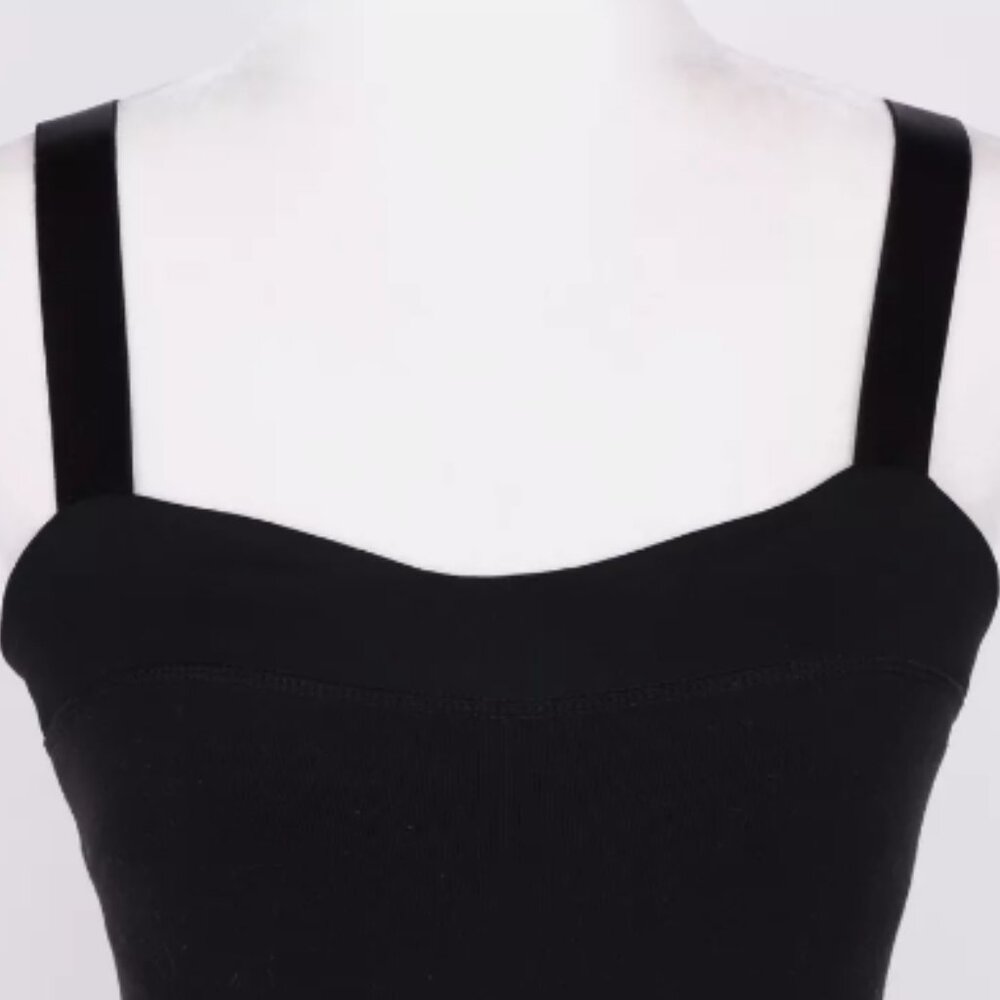 Lululemon | Fitted Pull-On Adjustable Straps Tank-Top in Black | Size 4 Women's - Picture 10 of 12